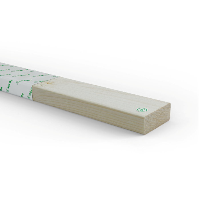 Glespanel 28 x 70 mm - 4,8 m Södra Wood